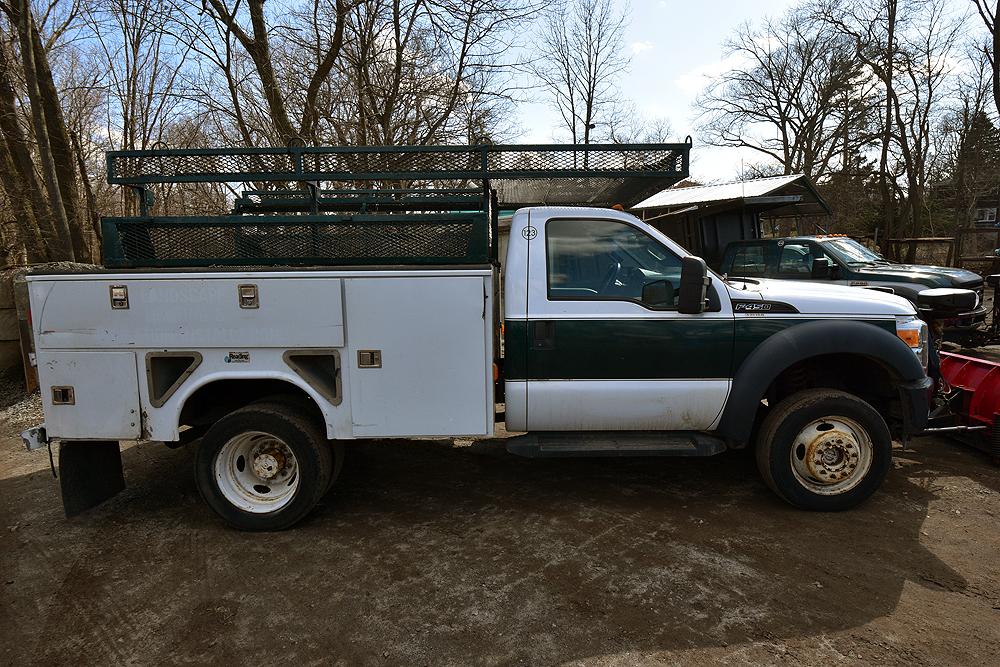2011 Ford F-450SD w/ Fisher Stormguard Plow