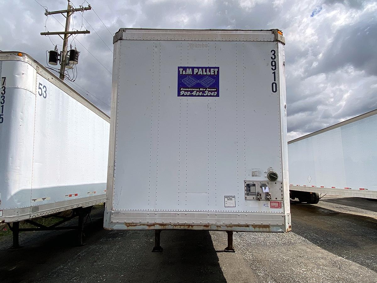 1999  Vanco 53'-0 Tandem Axle Dry Van Trailer, (Unit # 3910)