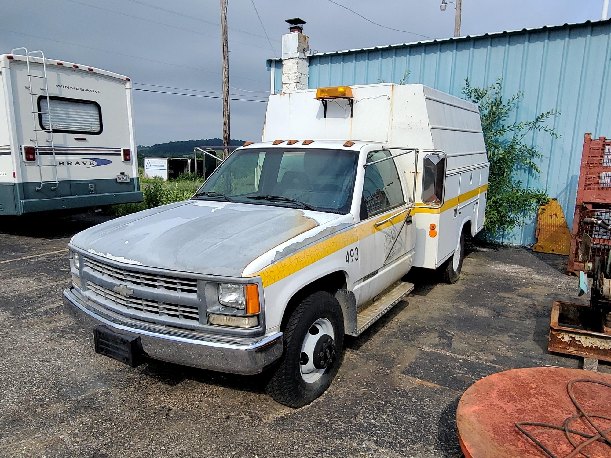 1994 Chevrolet Cheyenne 3500 Dually Pickup Truck (no title)