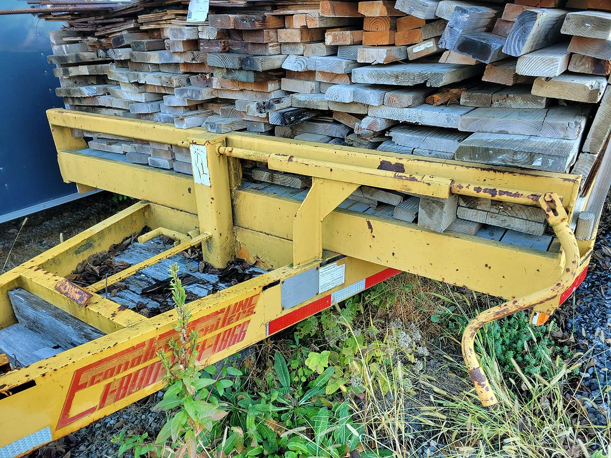 2005 Econoline Model BP0721TE 21' 7-Ton Flatbed Tilt Trailer