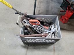 A group of assorted hand tools
