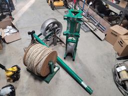 A group of assorted Greenlee Parts