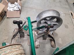 A group of assorted Greenlee Parts