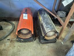 A group of (2) Kerosene Heaters