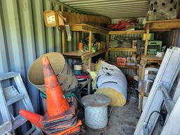 A Group of Remaining Contents in Sea Container