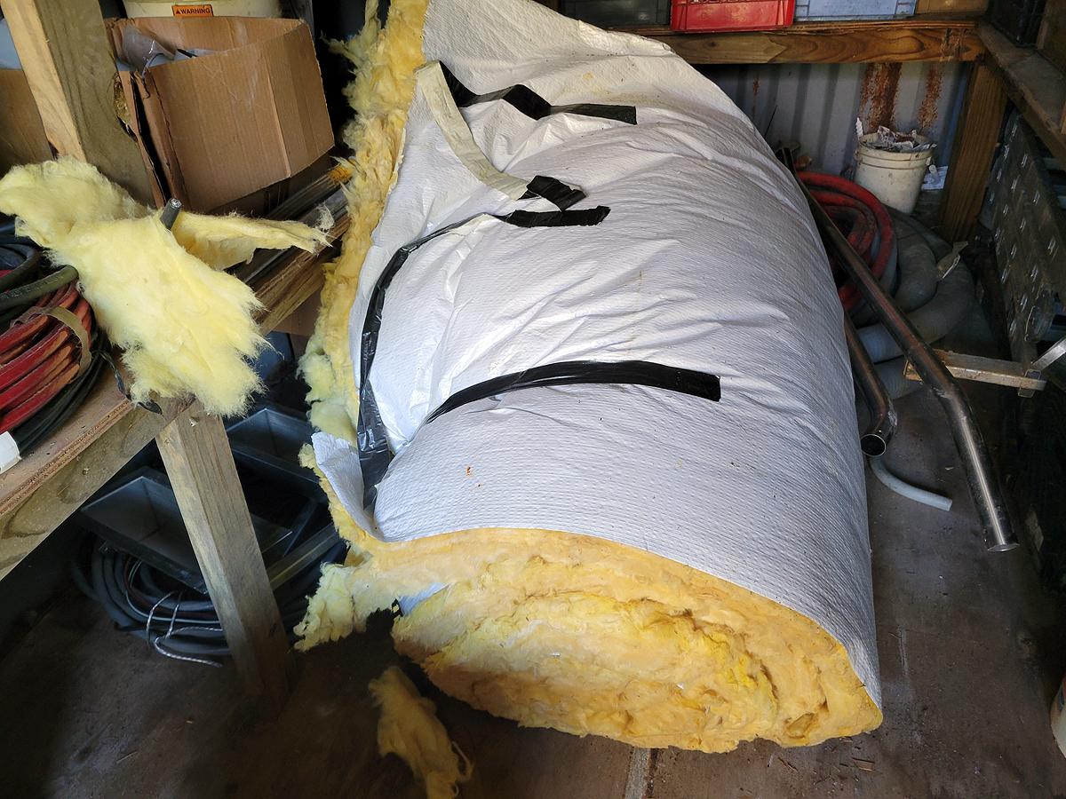 A Group of Remaining Contents in Sea Container