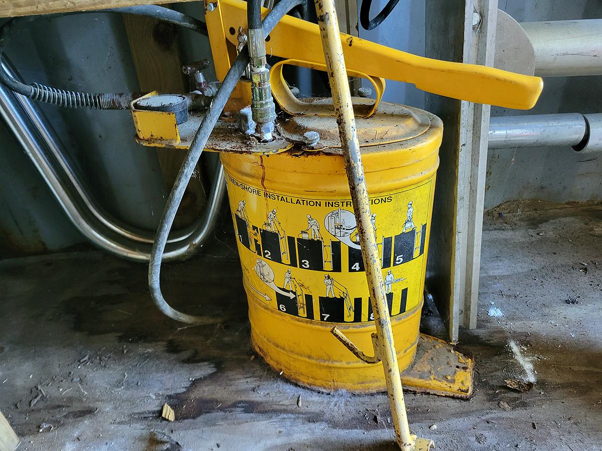 A Group of Remaining Contents in Sea Container