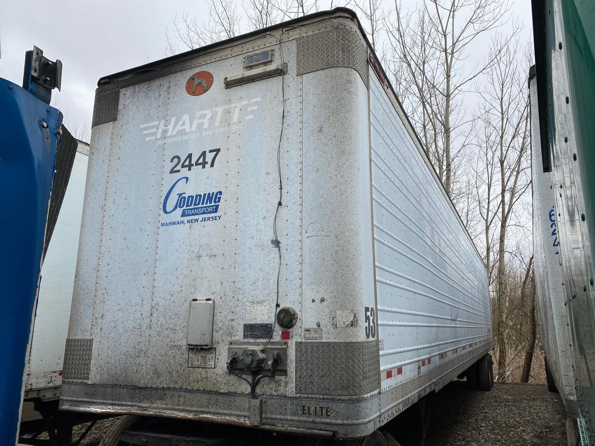 2003 Great Dane 53' Tandem Axle, Van Trailer