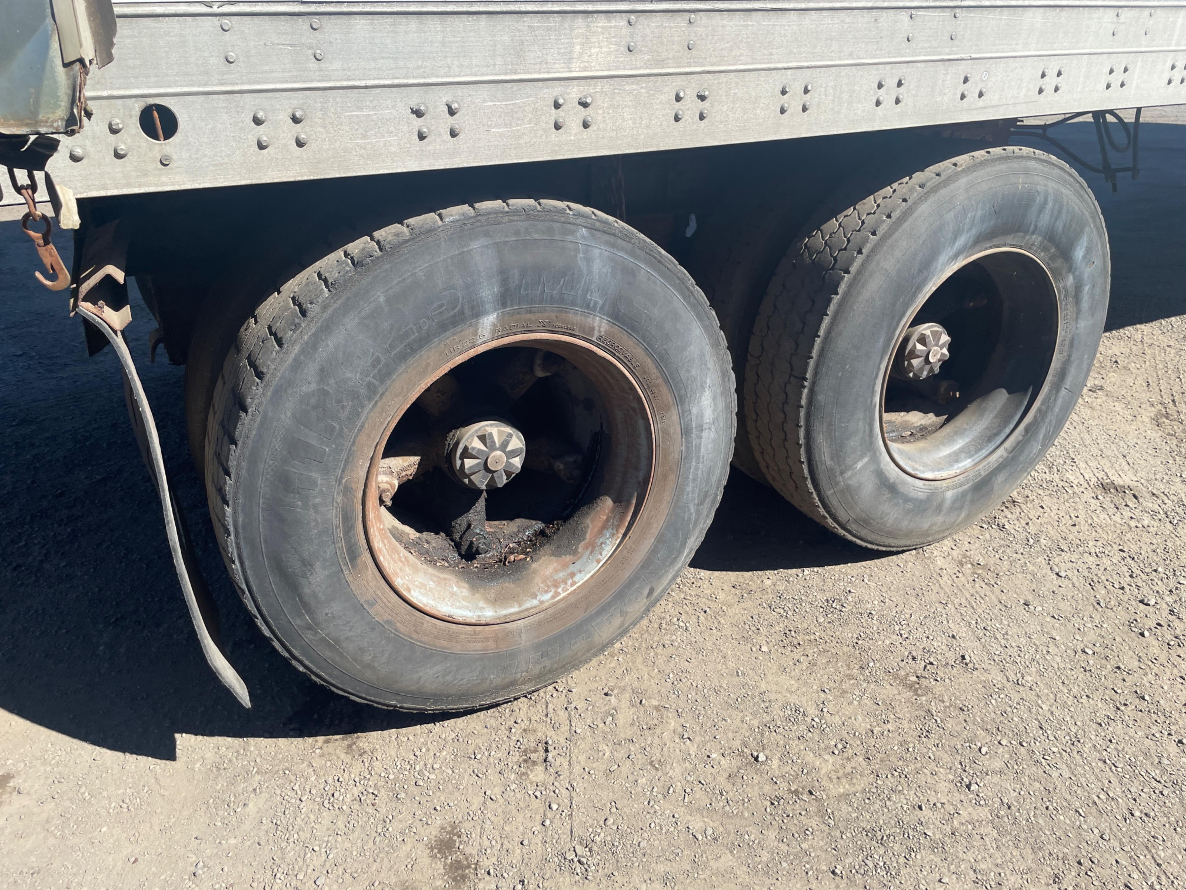 1987 Fruehauf 48' Tandem Axle STORAGE TRAILER