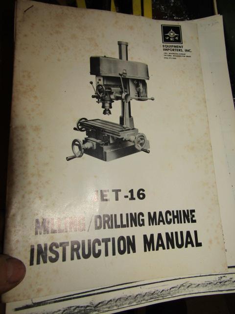 Jet Drilling/Milling Machine