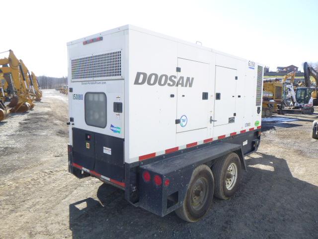 16 Doosan G150 Generator^CERT OF ORIGIN^ (QEA 4100)