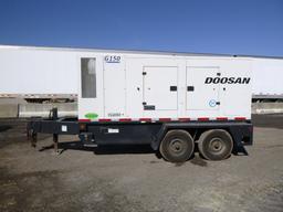 16 Doosan G150 Generator^CERT OF ORIGIN^ (QEA 4100)