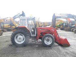 Massey Ferguson 375 Tractor (QEA 5488)