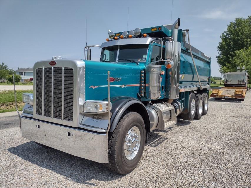 15 Peterbilt 389 Tri Axle Dump Truck^TITLE^ (QEA 5406)