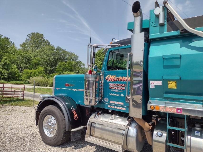 15 Peterbilt 389 Tri Axle Dump Truck^TITLE^ (QEA 5406)