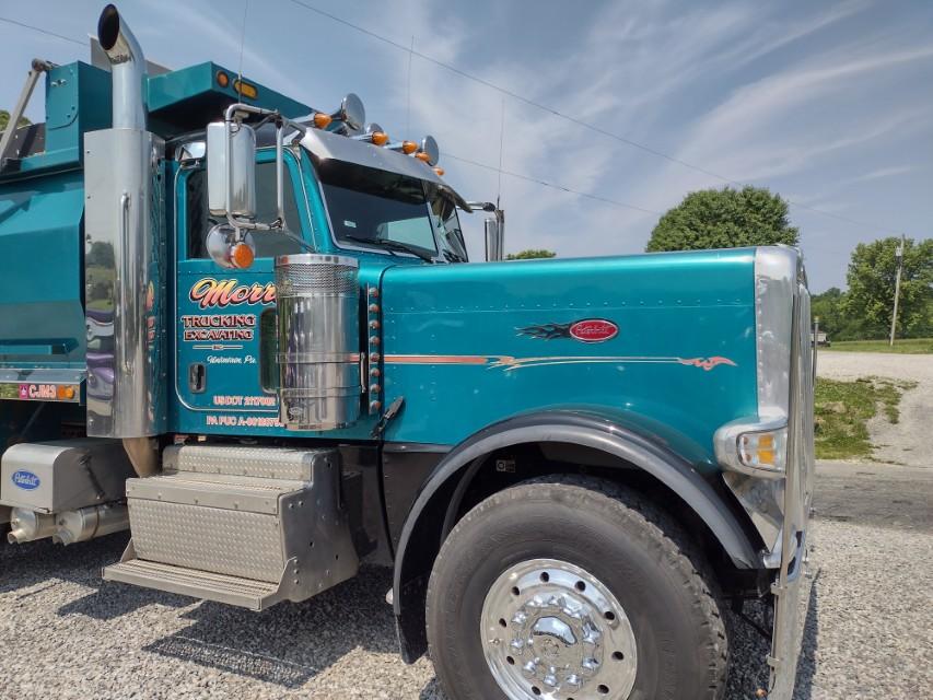 15 Peterbilt 389 Tri Axle Dump Truck^TITLE^ (QEA 5406)