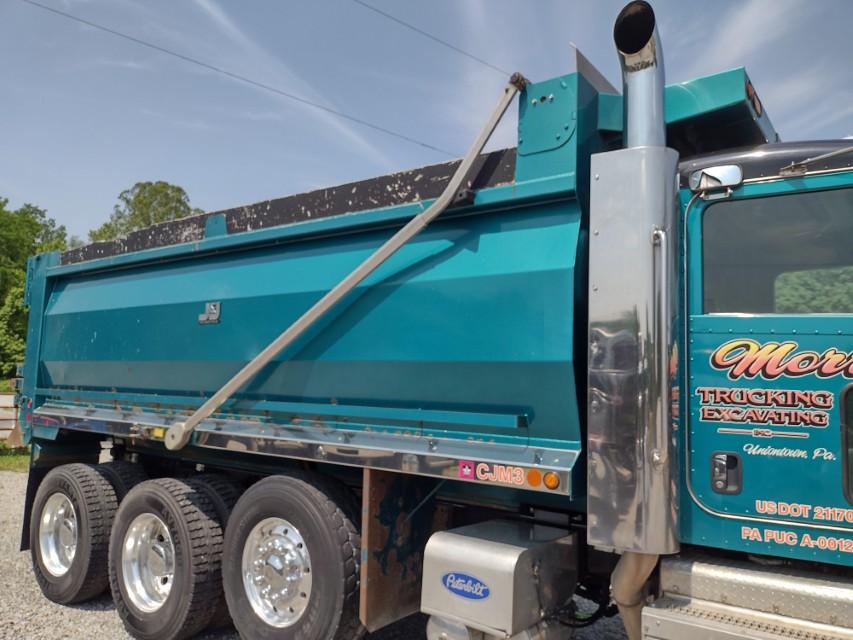 15 Peterbilt 389 Tri Axle Dump Truck^TITLE^ (QEA 5406)