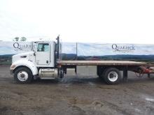 14 Peterbilt 337 Flatbed Truck^TITLE^ (QEA 5250)