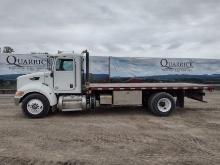 13 Peterbilt 337 Flatbed Truck^TITLE^ (QEA 5255)