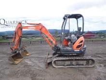 16 Kubota U25 Excavator (QEA 8277)