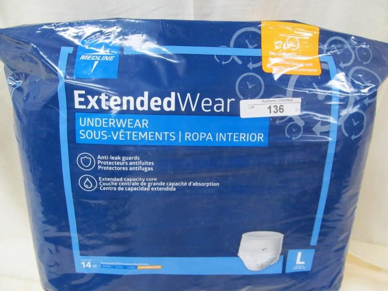 MEDLINE EXTENDED WEAR LARGE