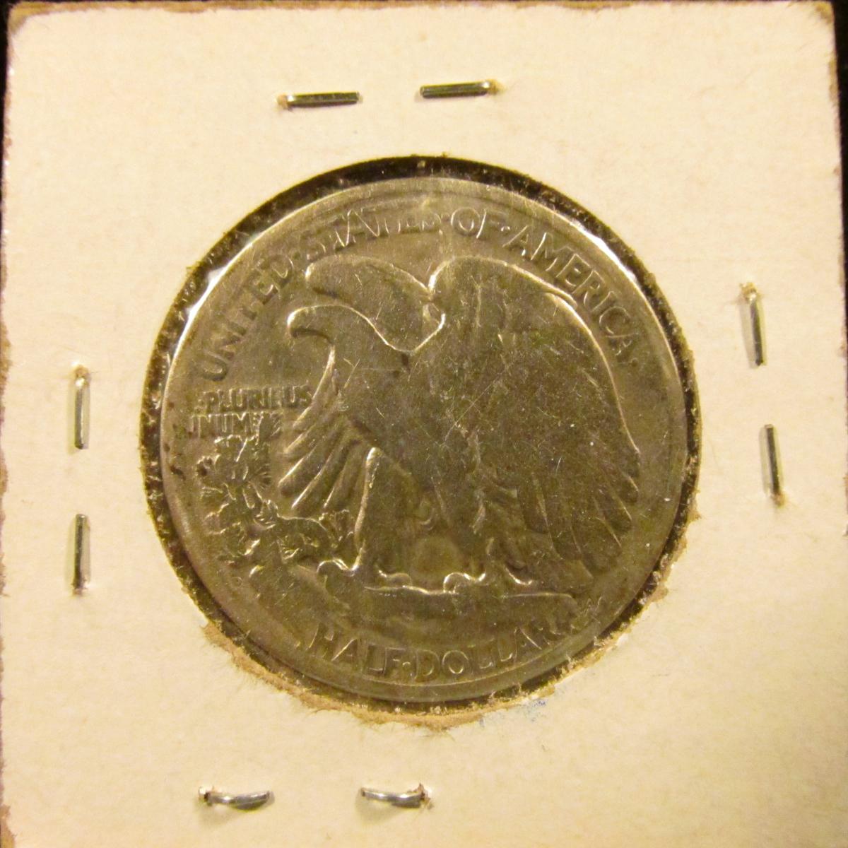 1639 . 1919-D Walking Liberty Half Dollar