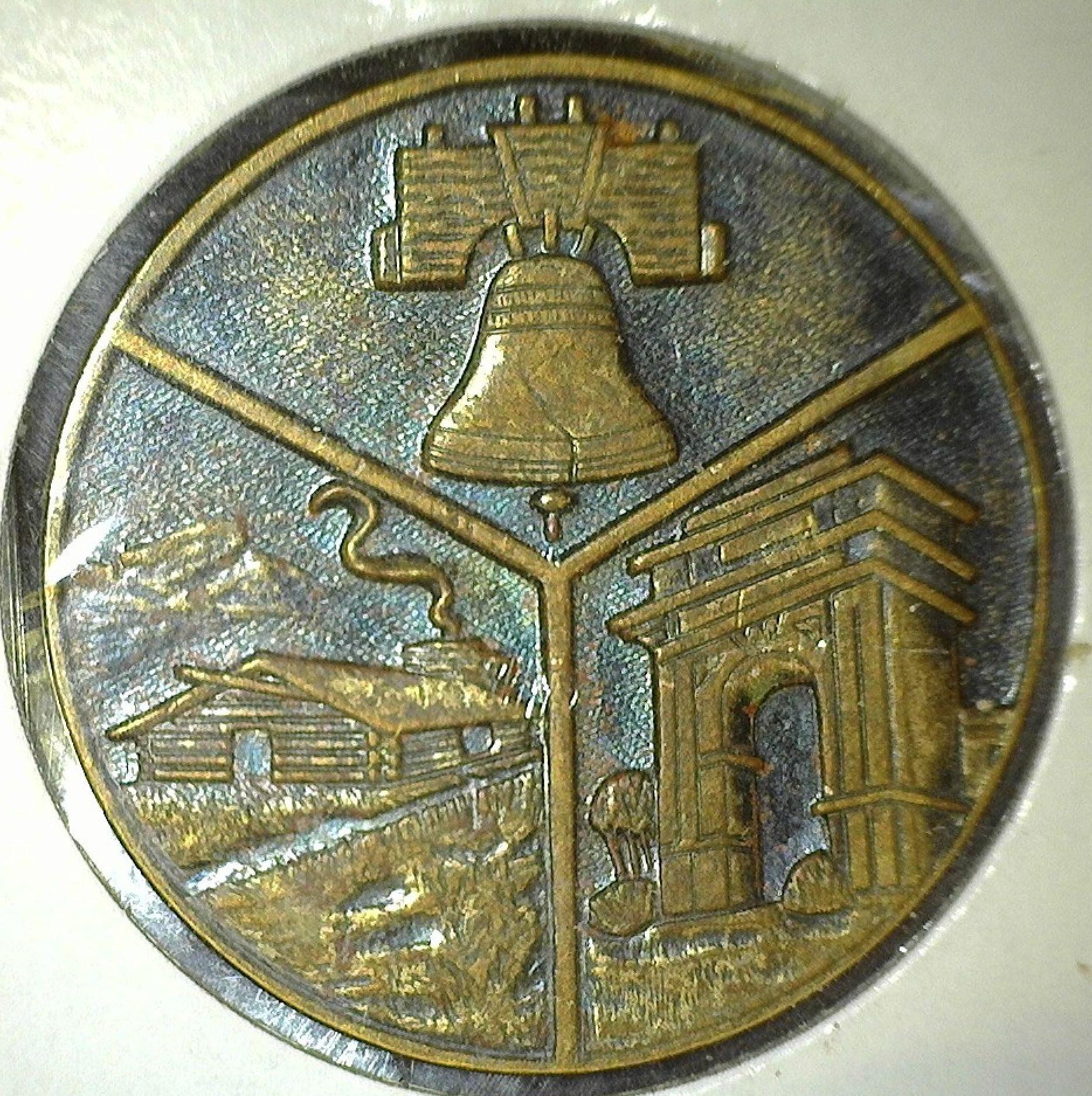 "1964 National Jamboree-Valley Forge/Boy Scouts of America", rd., brass, 36mm.