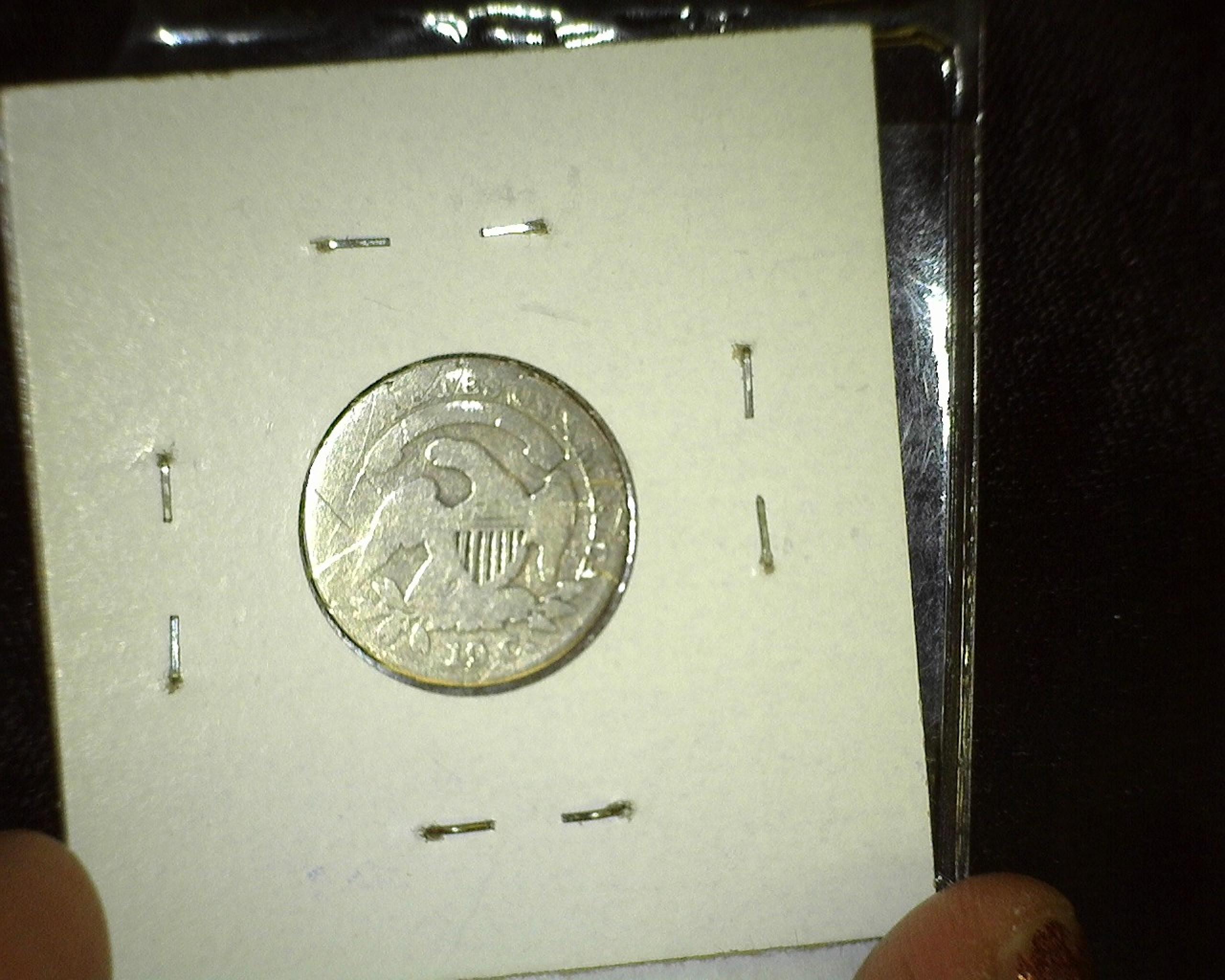 1834 Capped Bust Dime, Full Liberty.