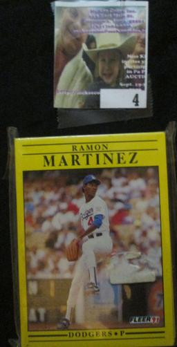 Small Deck Of 20-30 1991 Fleer Baseball Cards In A Sealed Package.