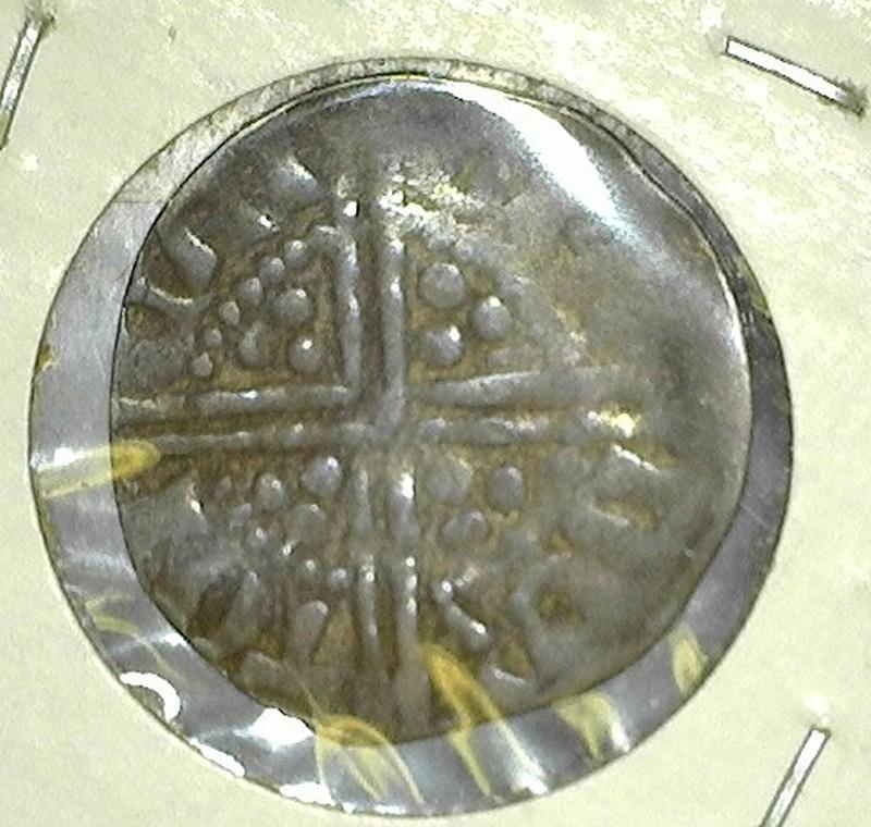 England King Edward The First Silver Penny Minted From 1279-1307