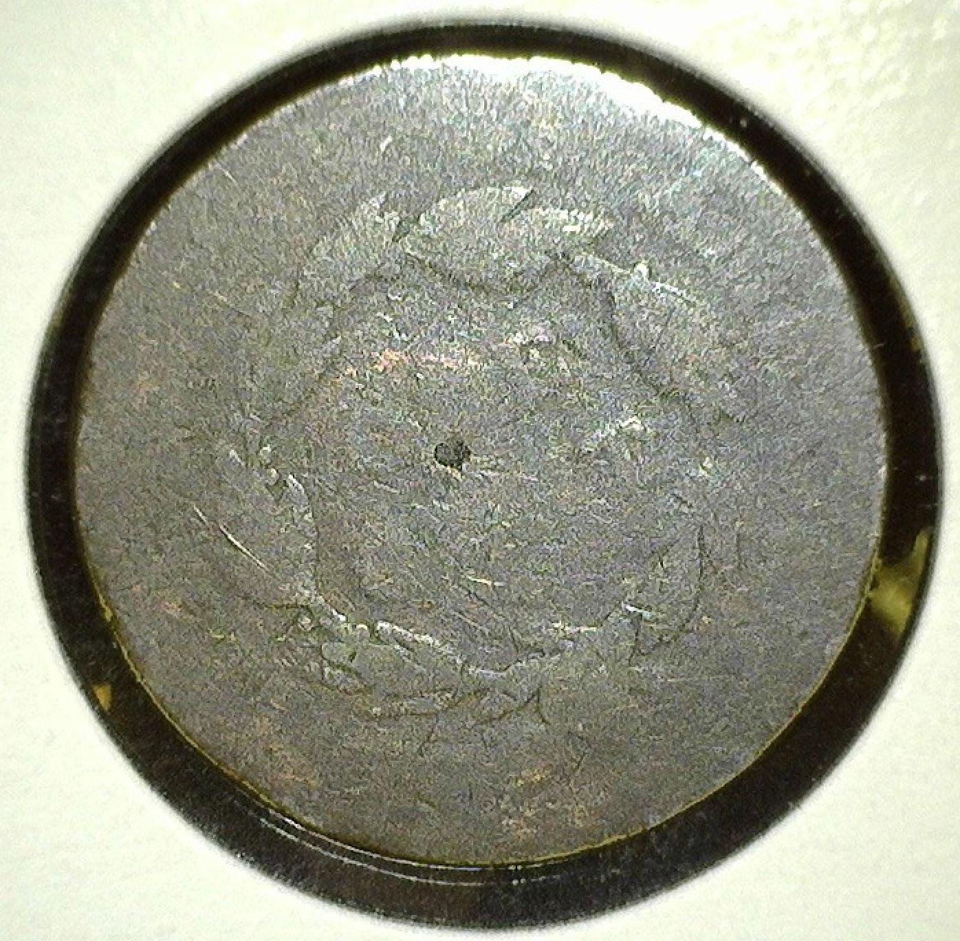 1817 U.S. Large Cent, Good but Dark; & (3) 1818 U.S. Large Cents, Fair-AG, AG, & G-VG.