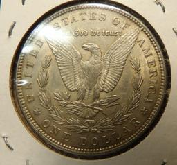 1898 P Morgan Dollar - nice AU