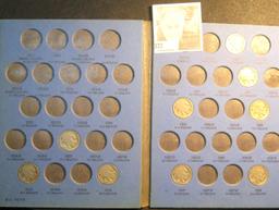 Partial Set Buffalo Nickels 1917-1938D (25) Coins & (2) Partial Jefferson Nickel Sets 1938-1961 (35)