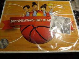 2020 Basketball Hall of Fame Kids Set as issued by the U.S. Mint. Includes the 2020 S Basketball Com