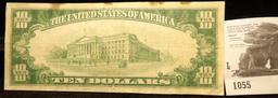 Series 1929 Type One $10 The First National Bank of Boone, Iowa, Charter No. 3273.  S/N D000245A. On