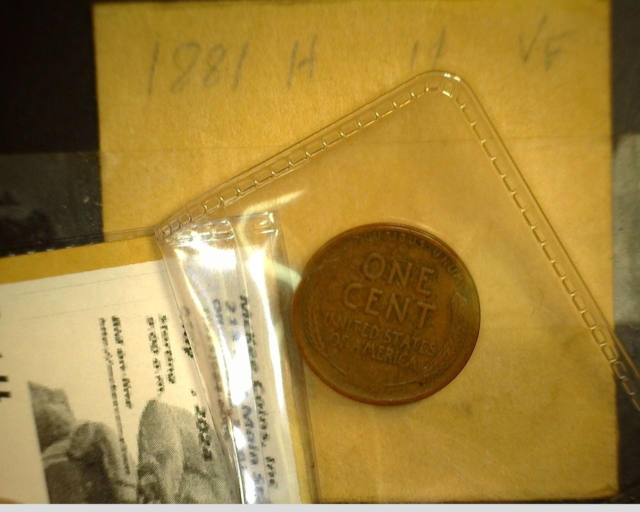 1926 D Lincoln Cent with rotated reverse.