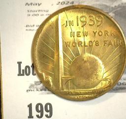 IN 1939/NEW YORK/WORLD'S FAIR; SOUVENIR OF THE 150th ANNIVERSARY/GEORGE WASHINGTON'S/INAUGURATION. B