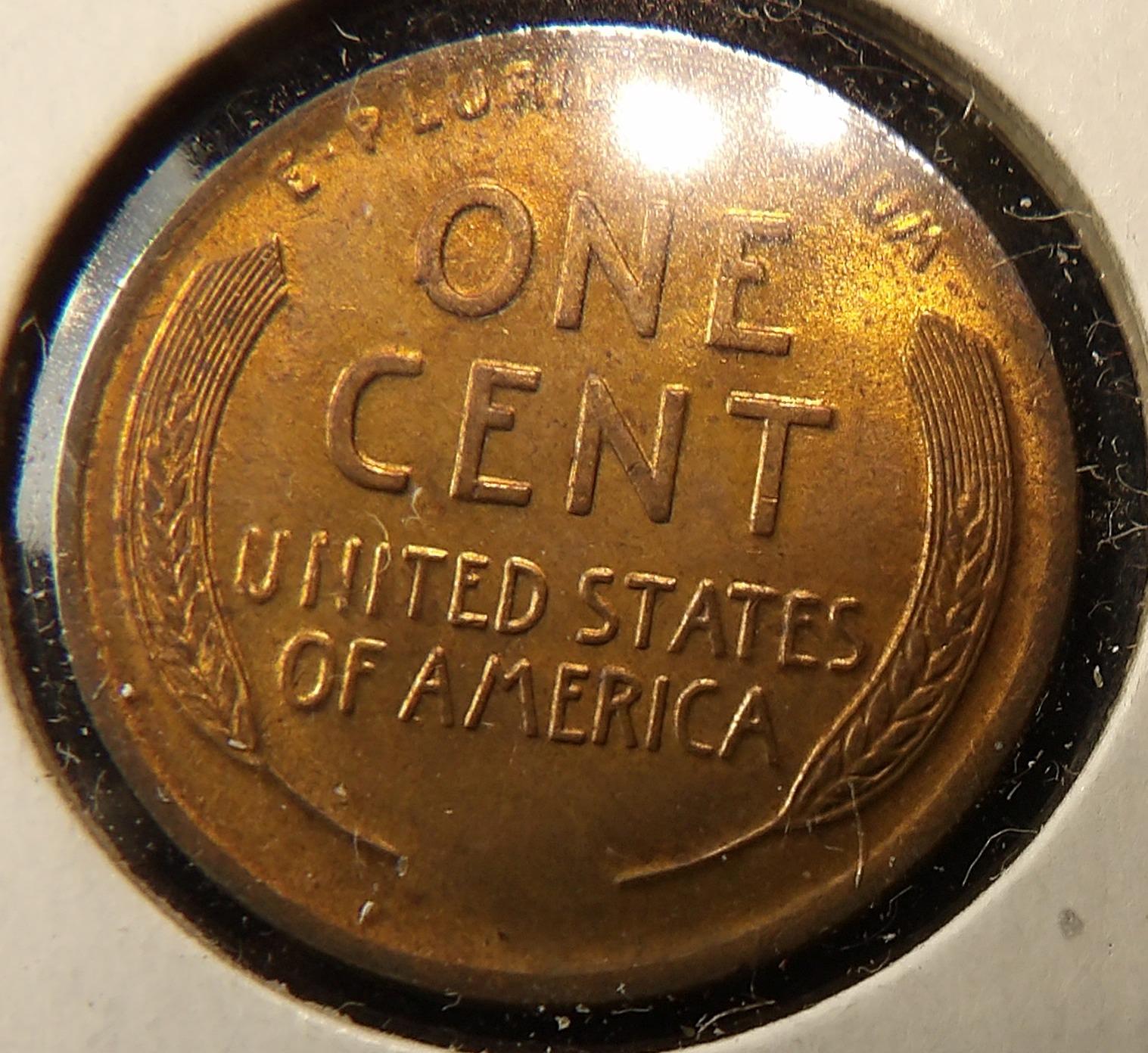 1911 P Lincoln Cent, Red-Brown Uncirculated.
