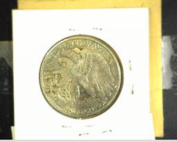 1941 P High grade Walking Liberty Half Dollar.