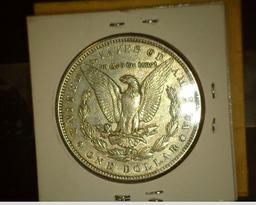 1889 P Morgan Silver Dollar, VF.