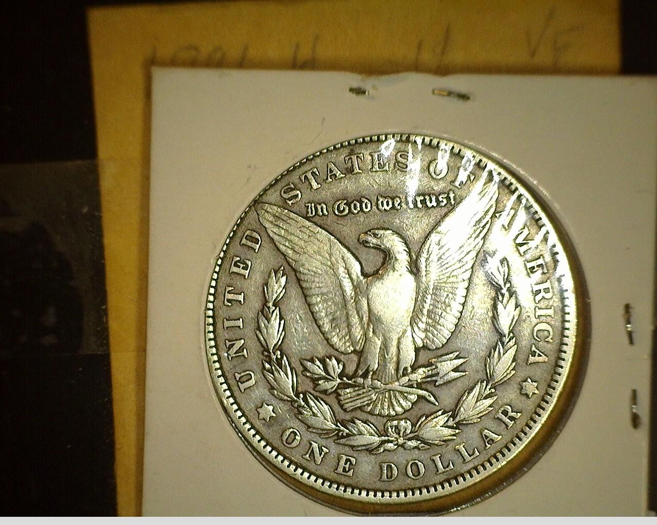 1902 P Morgan Silver Dollar, VF.