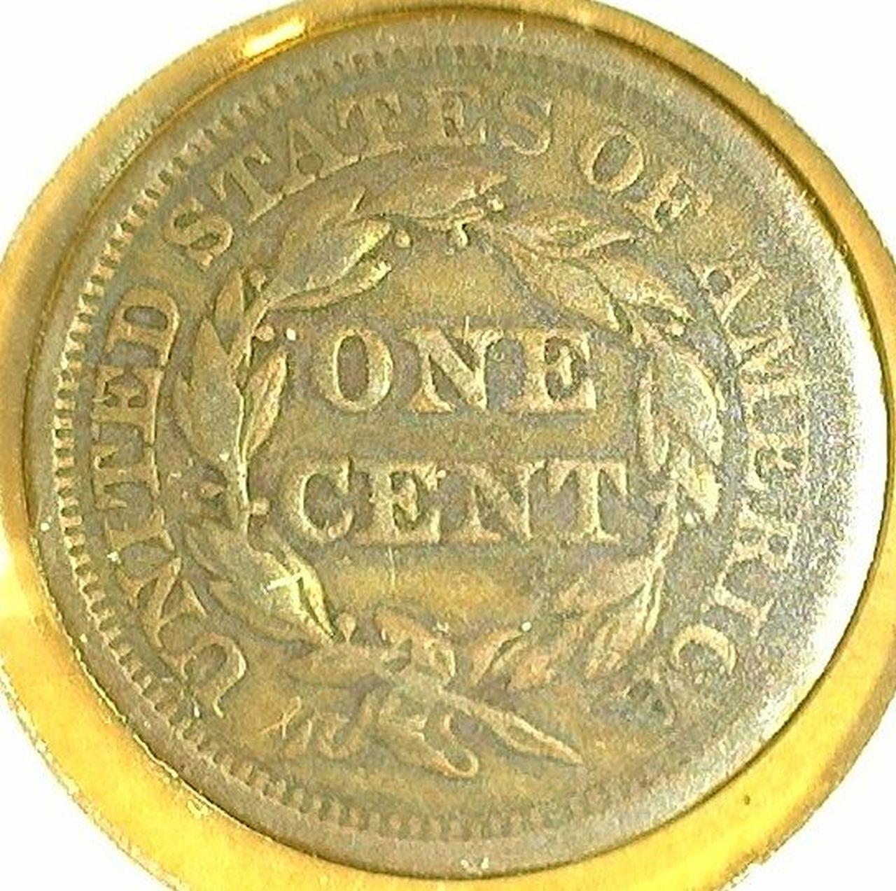 1847 U.S. Large Cent. Fine.