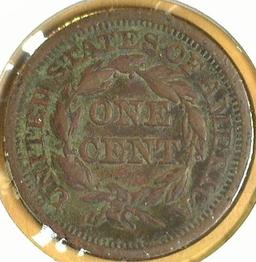 1852 U.S. Large Cent. Very Fine.