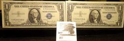 Series 1957A $1 Silver Certificate Star Replacement Note & Series 1935D $1 U.S. Silver Certificate,