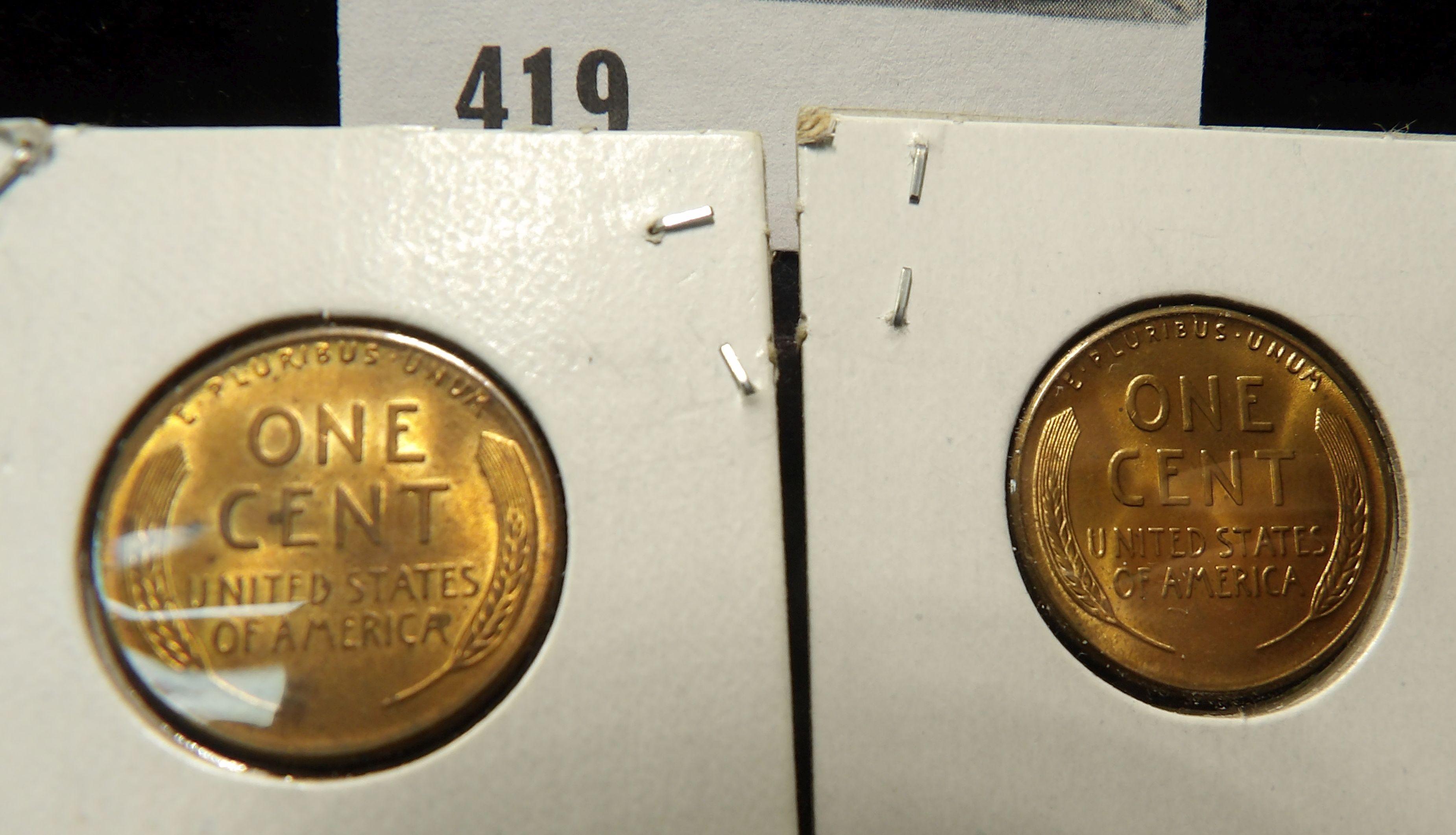(2) 1945D Lincoln Cents Unc.