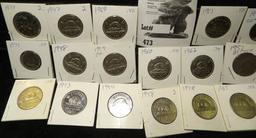 (16) Canadian Coins Nickels 1947-1969, 1973 Dime & 1971, 1976 Quarters VF-AU