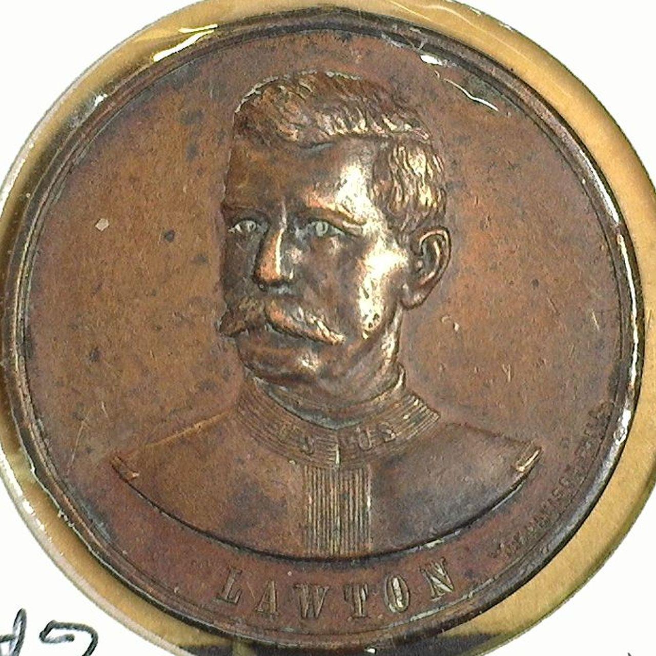 G.A.R. Department of Indiana Bronze Medal.