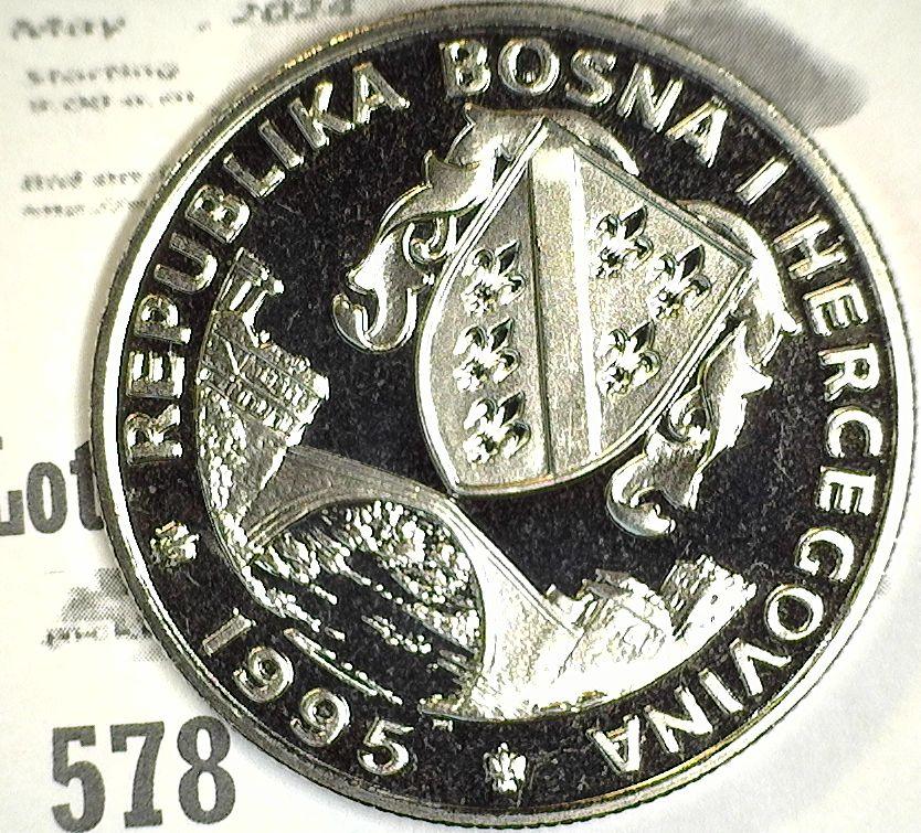 1995 Republik of Bosnia & Hercegovina 1-Suverena BU Proof Like.