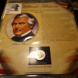 Millard Fillmore, Franklin Pierce, James Buchanan, Andrew Johnson, Rutherford B. Hayes, James Garfie