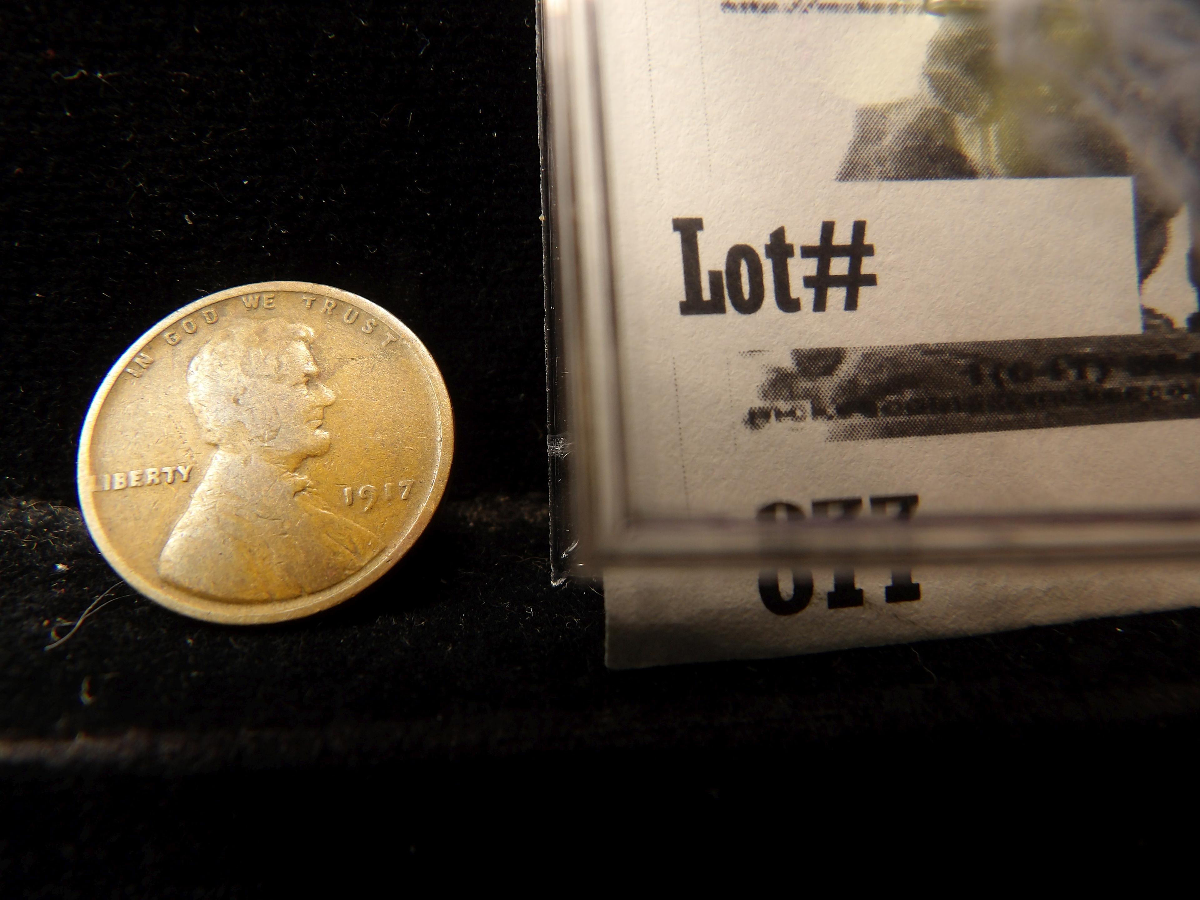 1917 P Double-Die Lincoln Cent.